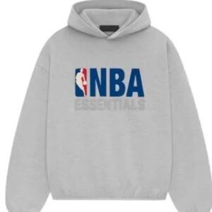 Fear of God Light Heather Gray NBA Essentials Hoodie (XS-XL)